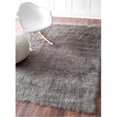 thumbnail image 1 of nuLOOM Tapis Nuage Shag_gris_4 Pieds x 6 Pieds, 1 of 1