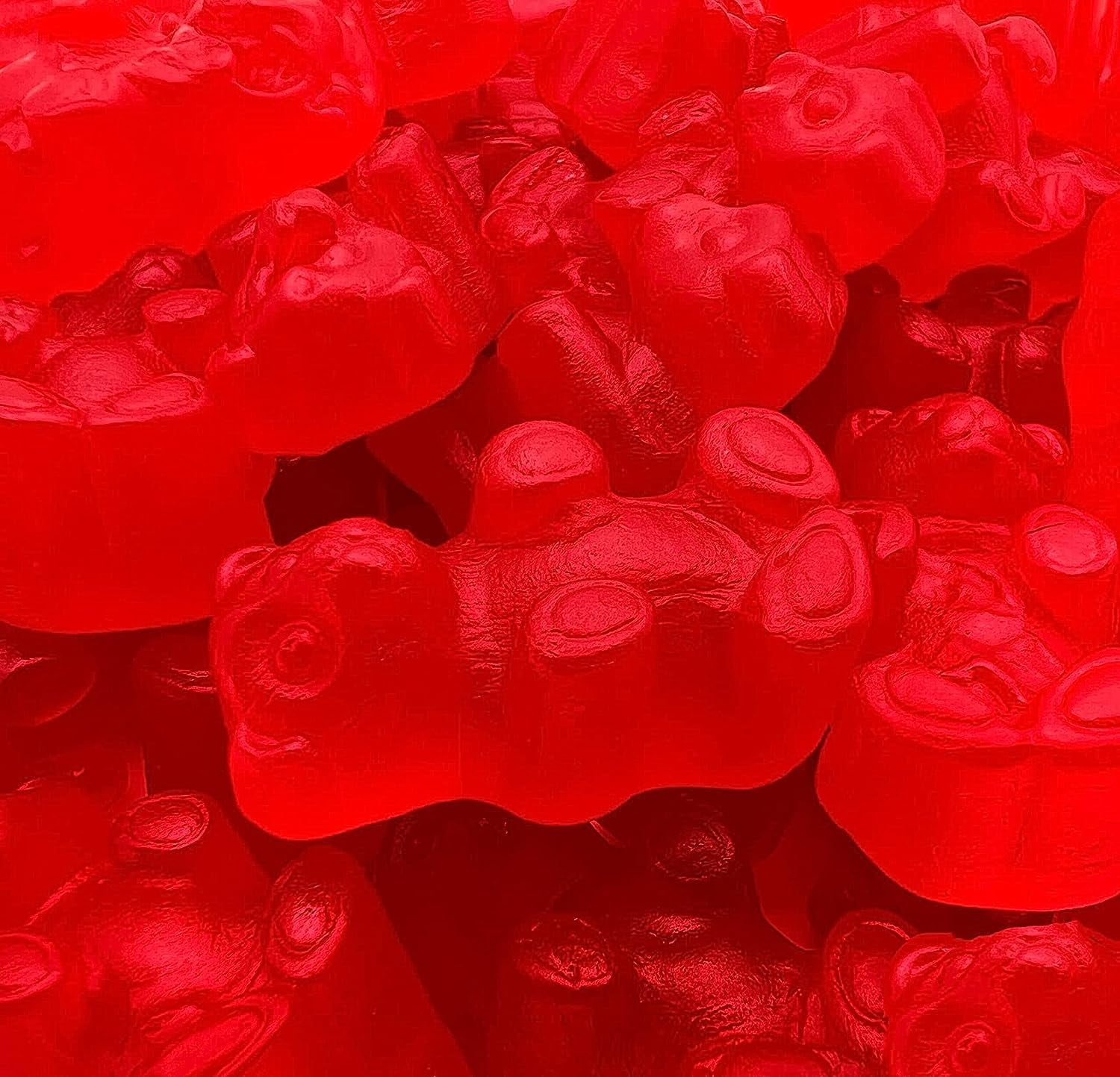 Juju Cinnamon Gummy Bears Candy, Bulk 2 Pounds Bag