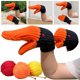 thumbnail image 2 of Guantes Unisex Bsvklp con Dedos Completos Mitones Cisne Dibujos Animados para Otoño E Invierno corto Negro, 2 of 9