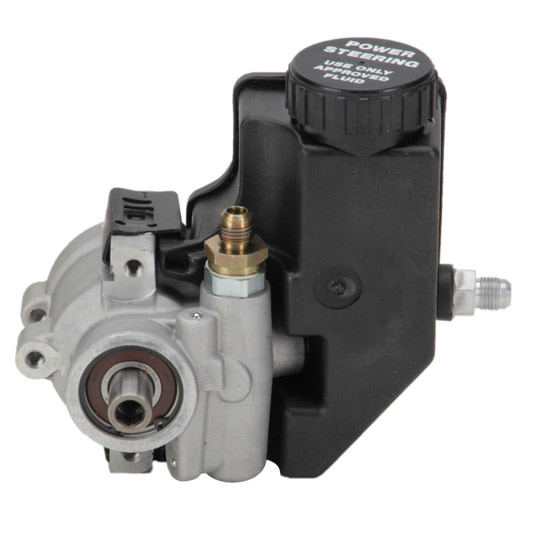 GM HighFlow Lightweight Aluminum Power Steering Pump w/ Reservoir