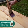 thumbnail image 4 of DEFY Extreme 1 Gallon Exterior Wood Stain, Crystal Clear, 4 of 7