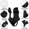 thumbnail image 1 of Women Plunging Deep V-neck Body Shaper Strapless Backless Shapewear, 1 of 3
