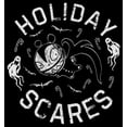 thumbnail image 2 of Men's The Nightmare Before Christmas Scary Teddy Holiday Scares Pull Over Hoodie Black Large, 2 of 4