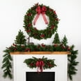 thumbnail image 2 of Northlight 36 in. Unlit Artificial Canadian Pine Christmas Wreath, 2 of 7