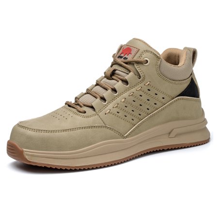 

Composite Toe Safety Shoes for Men Women Lightweight Work Sneakers Leather Industrial Boots Construction Work Shoes