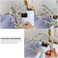 thumbnail image 4 of Perle Perlé Bandeaux, Femmes Filles Faux Perle Strass Coiffure pour Fête de Mariage/quotidien, 4 of 8
