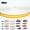 White, variant on 10m Weather Stripping Door Seal Strip Diep Self-adhesive Draft Stopper Tape Window Insulation Noise Rubber Sealing Strip