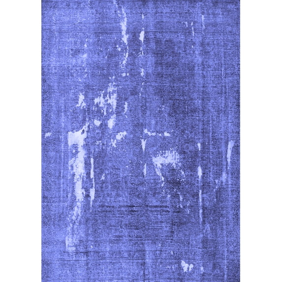 Ahgly Company Indoor Rectangle Persian Blue Traditional Area Rugs, 2' x 4'
