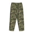 thumbnail image 5 of Xecao Green Snake Skin Women's Straight Lounge Pajama Pants: The Epitome of Relaxed Sleepwear, 5 of 9