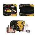 thumbnail image 4 of 3-Piece Travel Toiletry Set with Hanging Bag Cosmetic Pouch & Brush Roll for Travel Gym Camping Starry Night Sky with Cat, 4 of 9