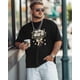 thumbnail image 3 of Cotton Graphic Short Sleeve Men's T-Shirt, 3 of 7
