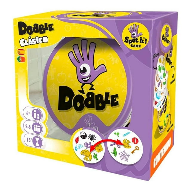 Juego Mesa Dobble Asmodee Original 8 Jugadores