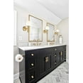 thumbnail image 6 of Flavia 2 Pack Mid-Century Modern Wall Sconce Golden Globe Glass Wall Light, 6 of 6