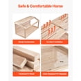 thumbnail image 2 of VEVOR Wooden Hamster Cage, 270° Viewing Hamster Habitat, 32 x 16 x 16 in, Dwarf Hamster Cages with Openable Top, Ventilated Small Animal Cage, Pet Mouse Cage for Gerbils, Rats, Guinea Pigs, Mice, 2 of 9