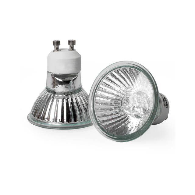 Bombillas Elenhome GU10 50 W 120 V regulables blanco cálido, 2 piezas