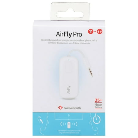 Twelve South - AirFly Pro Portable Bluetooth Audio Receiver - White