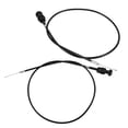 thumbnail image 3 of KAKOWELY front brake cables 2pcs Motorcycle Throttle Choke Cable Compatible for PW5050 Dirt Bike Push Pull Choke Cable Motorcycle Choke Control Wire, Motorcycle Throttle Cable, 3 of 5