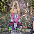 thumbnail image 4 of Kids Water Backpack for Pool Toys with Storage Net Bag, Adjustable Straps, Durable Polyester Swim Gear Organizer, 4 of 6