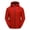 Red, variant on Wyobmus Man'S Oversize Hooded Jacket Causal Thin Style High-Grade Windbreaker Jacket Activewear Coat Black