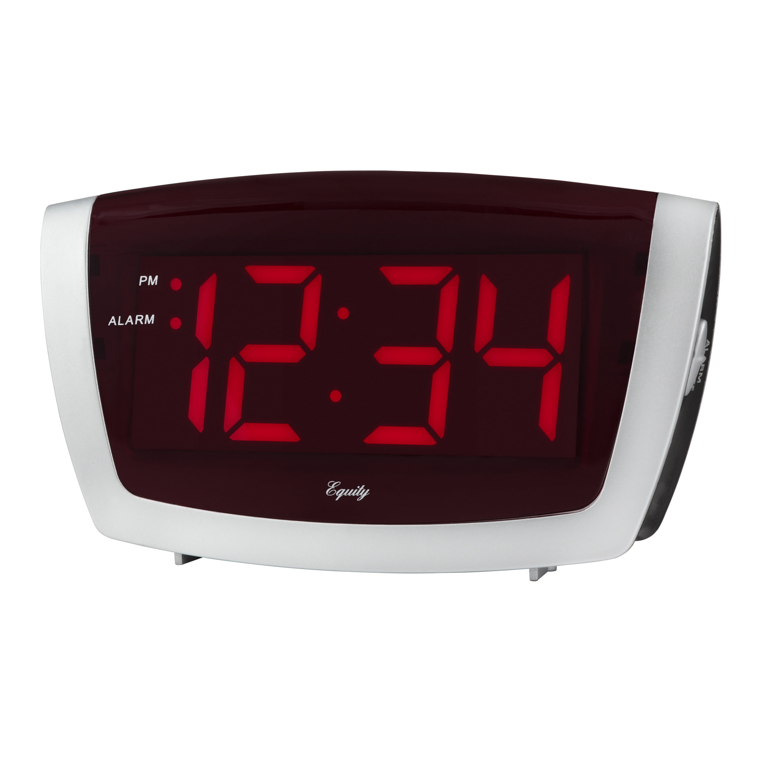 Equity 75906 1.8-Inch LED Alarm Clock with Hi/Lo Dimmer