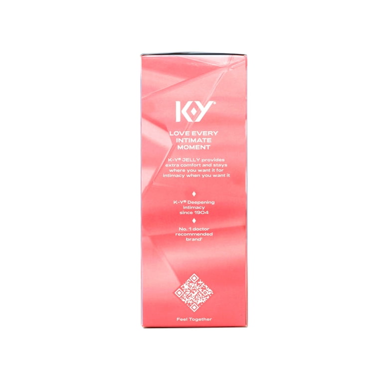 K&Y Jelly, Vaginal Lube Moisturizer and Personal Lubricant, Gynecologist  Recommended, 113 g