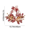 thumbnail image 3 of Cheapark Artificial Flower Wreath Spring Door Hanging Garland Floral Decor for Porch Wedding Holiday Seasonal Home Layout, 3 of 6