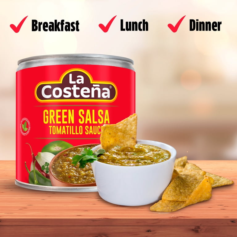 La Coste√±a, Green Salsa Verde Tomatillo Sauce, 7 oz, Medium Heat
