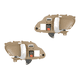 thumbnail image 1 of Par de MANIJAS PUERTA INTERIOR YUKON 1995 al 1999 GMC Delanteras/Traseras HUSHAN ., 1 of 4