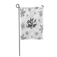 thumbnail image 1 of POGLIP Sketch Let It Snow Lettering and Christmas Doodle Text Garden Flag Decorative Flag House Banner 28x40 inch, 1 of 1