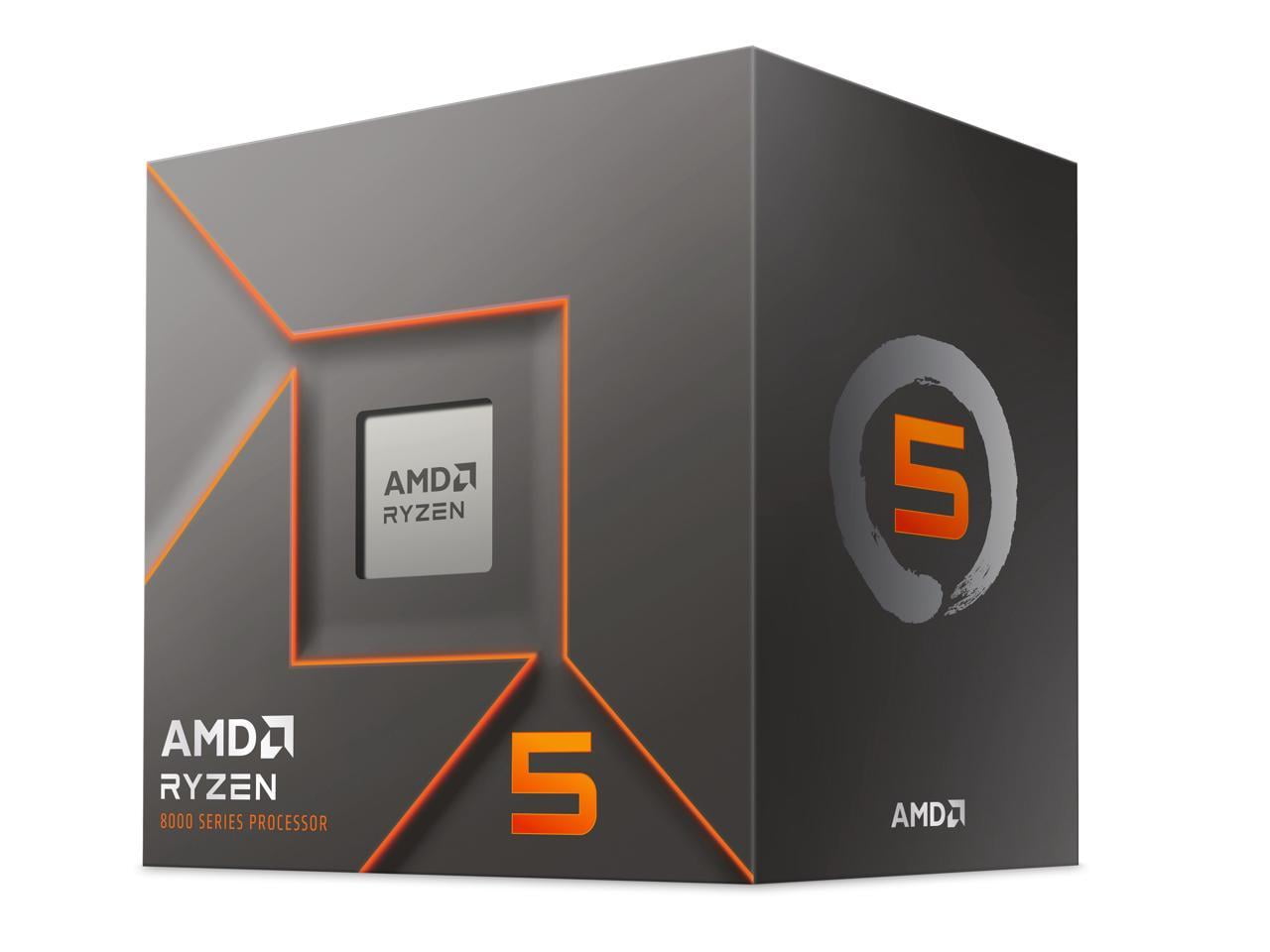 AMD Ryzen 5 8400F Processor, Silver, Silver - Walmart.com