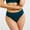 Army Green, variant on Women Panties Cotton Women Solid Color Patchwork Briefs Panties Underwear Knickers Bikini Underpants Period Panties Women L