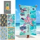 thumbnail image 1 of Fiudx Toalla de Playa de Fibra Fina, Impresión Personalizada, Secado Rápido y Transpirable, Ideal para Playa y Yoga, Tamaño Grande, Suave y Absorbente., 1 of 6