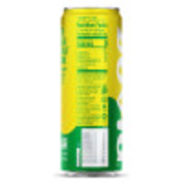 Zevia Zero Sugar Pineapple Paradise Energy Drink, 12 fl oz, 12