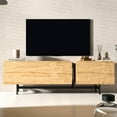 thumbnail image 2 of Atelier Mobili Mid Century Modern TV Stand Entertainment Center for 65+ inch tv, 2 of 12