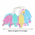 thumbnail image 2 of Popsicle String Lights, Summer Patio Decorative LED Fairy Lights, Battery Powered Indoor and Outdoor Decorative Lights for Bedroom Garden Hotel Beach Bar Kids Room Party Decoration, 2 of 2