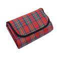 thumbnail image 3 of Manta de picnic impermeable al aire libre campamento viaje playa alfombra a cuadros (rojo) Likrtyny Para estrenar, 3 of 8