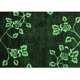 thumbnail image 1 of Ahgly Company Indoor Rectangle Abstract Emerald Green Modern Area Rugs, 8' x 12', 1 of 4