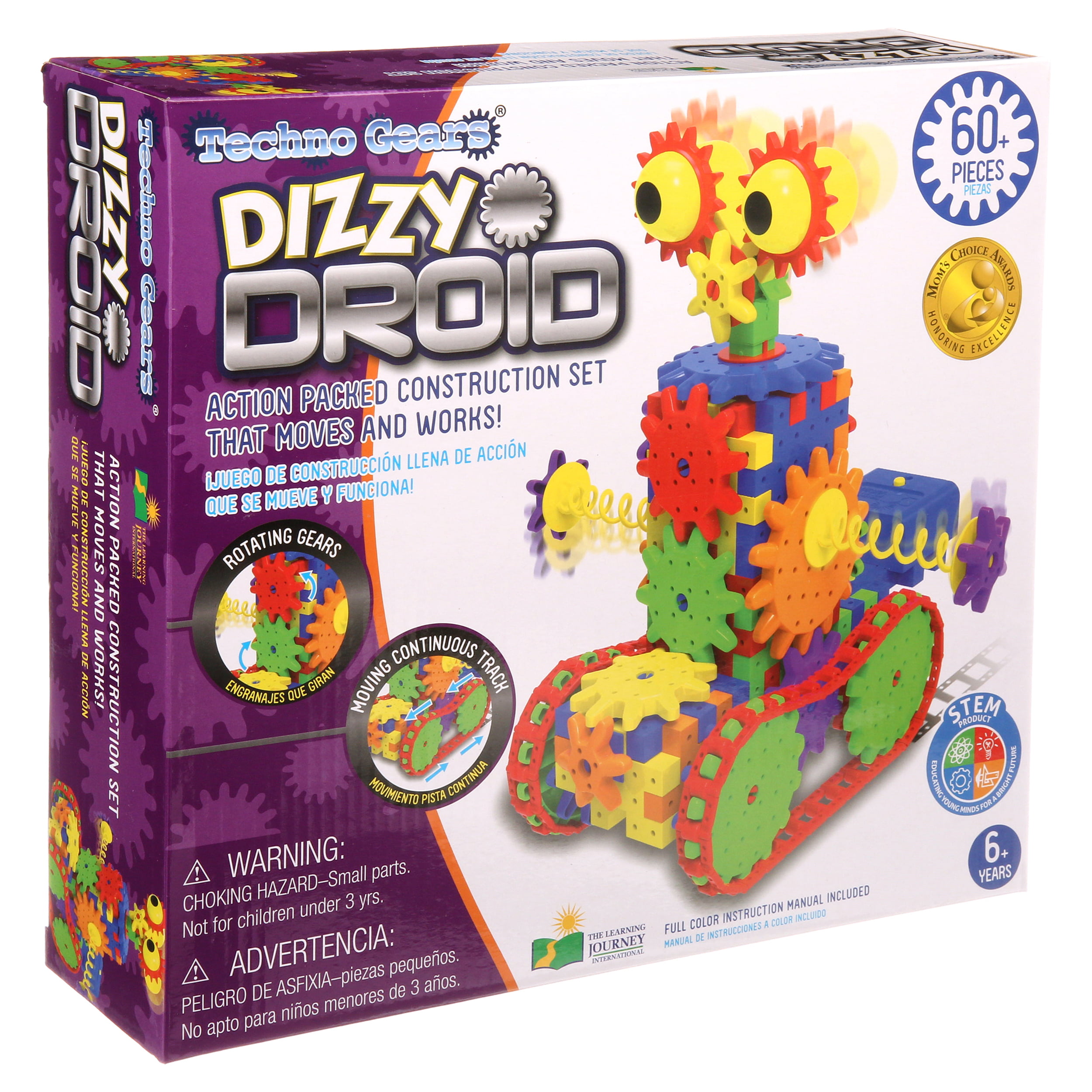 The Learning Journey Techno Gears Stem Construction 2 Pack Set Dizzy Droid for sale online 