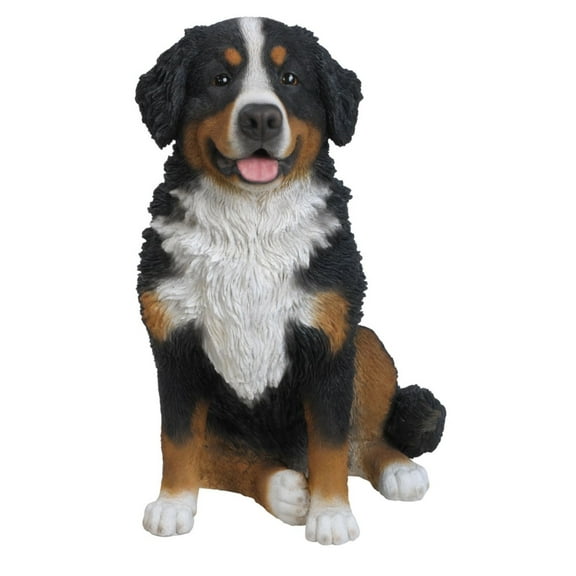 Hi-Line Gifts Bernese Mountain Dog Outdoor Garden Statue - 21.5"