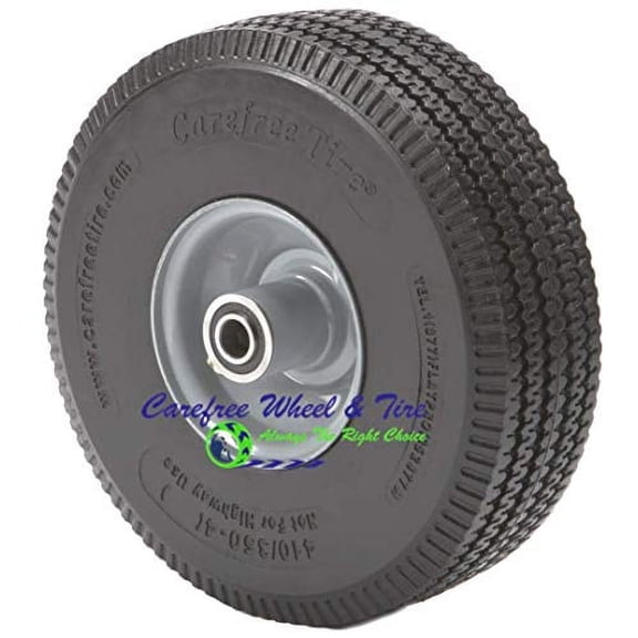 Handtruck 410/350-4 Carefree Wheel with 2 1/4" Off Centered Hub and 1/2" Bearings.
