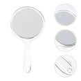 thumbnail image 2 of MasteelfCA 2pcs Hand Mirrors Double-Sided Handheld Mirrors Magnifying Mirrors with Handle, 2 of 7