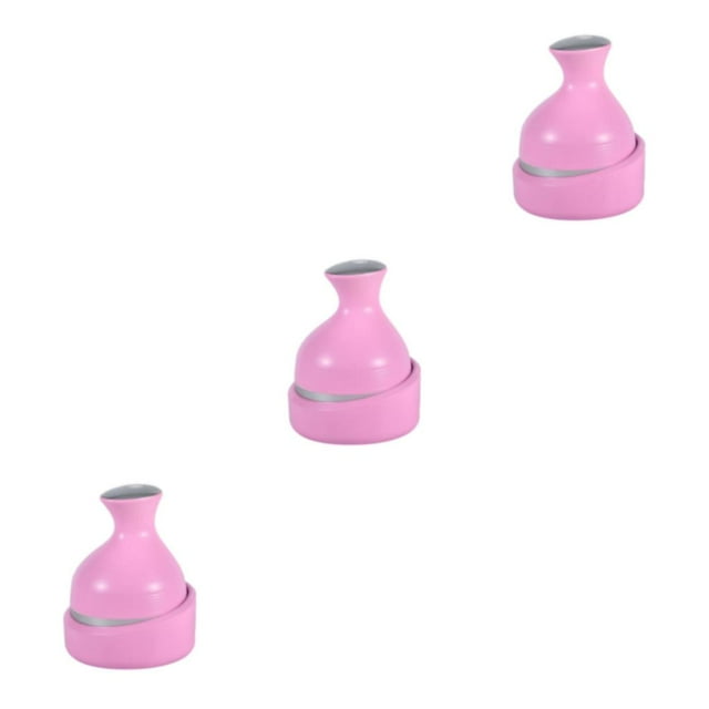Guardoinrt Safe And Efficient Head Gentle Massage For Stress Relief In Pets Professional Electric Head Massager pink 3Set