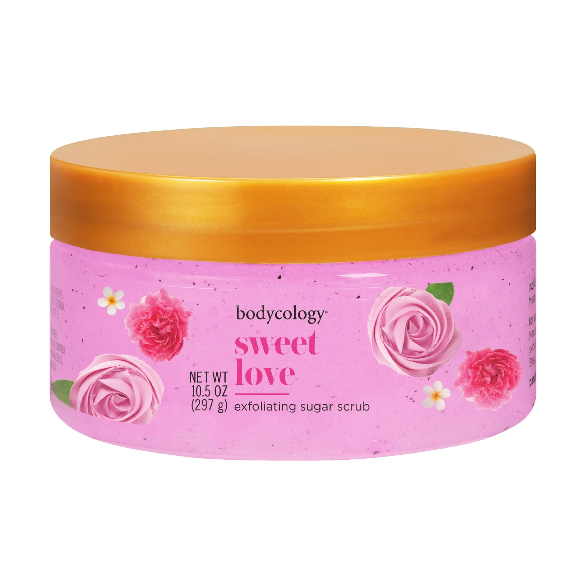 Bodycology Exfoliating Sugar Scrub, Sweet Love, 10.5 oz