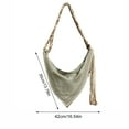 thumbnail image 2 of SYMOID Boho Canvas Crossbody Bag for Women - Multi-Way, Tassel, Woven Strap, Magnetic Closure, Everyday & Festival, Beige, 2 of 8