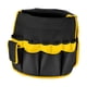 thumbnail image 3 of Bolsa para herramientas de jardinería de gran capacidad, impermeable, con múltiples bolsillos Negro Amarillo, 3 of 8