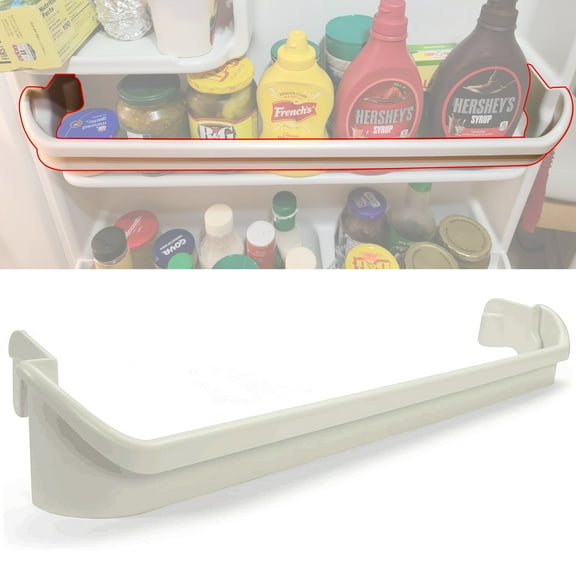 KOJEM Frigidaire Door Shelf, for 240534901 AP3214630 PS734935 Bin Shelf Rack Rail ,Fit for Refrigerator Electrolux Gibson, Rack Bar Replacement