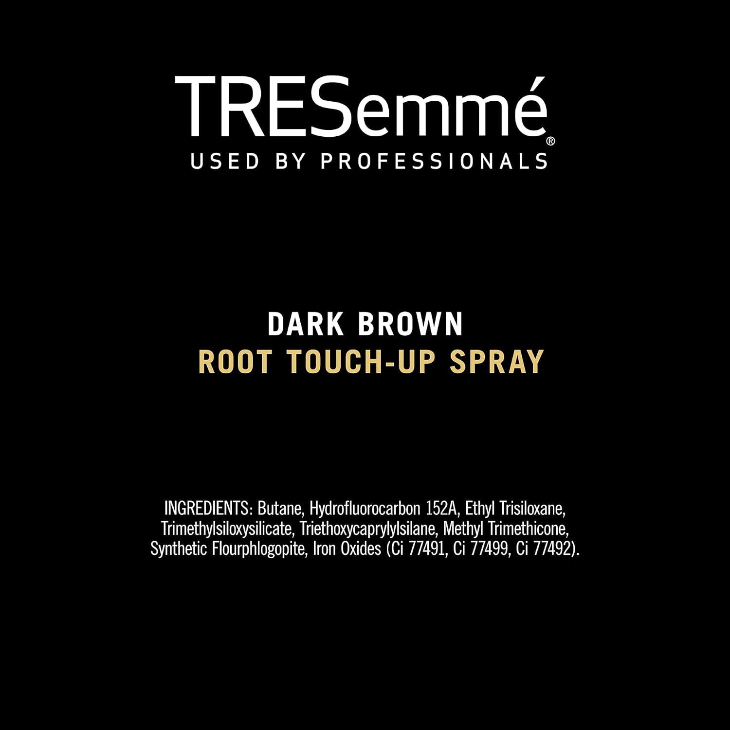 TRESemmé Root Touch Up Spray, Dark Brown - Temporary Hair Color for Hair Root Touch Up, Travel Size Hair Products for Women and Men, 2.5 Oz (Pack of 6)