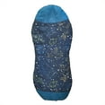 thumbnail image 2 of AceCamp Kids Glow-in-The-Dark Sleeping Bag with Compression Sack Blue Mummy Style 30F/ -1C Head Bundle Bottom Seal Enclosed Pocket for Boys, 2 of 6
