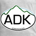 thumbnail image 3 of CafePress - ADK Oval Long Sleeve T Shirt - Unisex Cotton Long Sleeve T-Shirt, 3 of 4