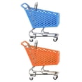 thumbnail image 5 of 2Set Creative Mini Shopping Cart Storage Baskets Unique Desktop Accessories Assorted Color For Home Use And Office Use, 5 of 5
